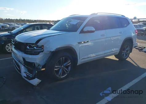 2019 Volkswagen Atlas 3.6L V6 Sel R-Line from USA, damaged, VIN 1V2RR2CA9KC615157